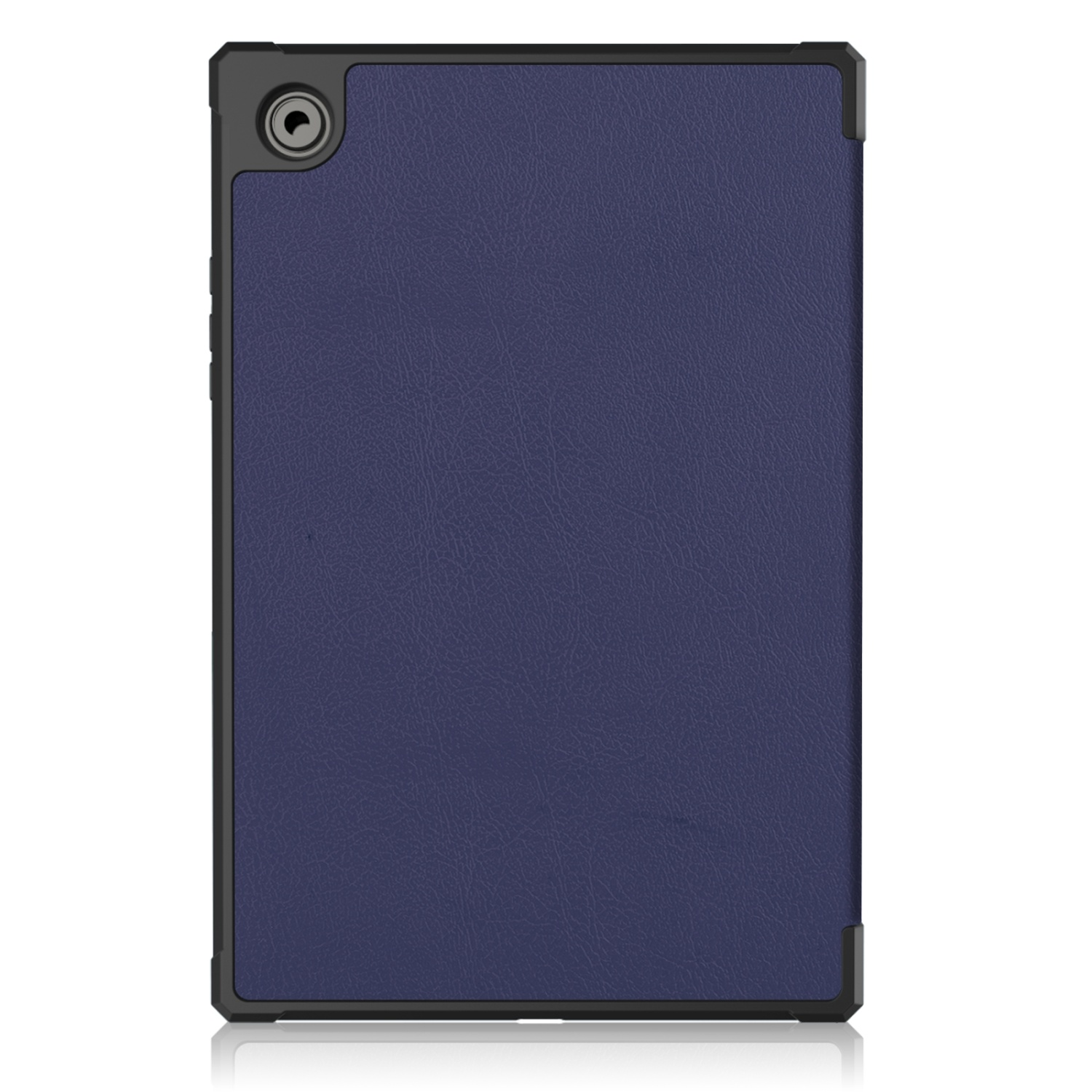 KÖNIG DESIGN Schutzhülle für Tablethülle Samsung Bookcover Dunkelblau Kunstleder