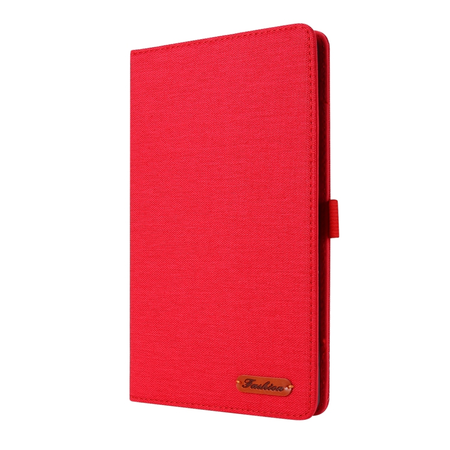 Kunstleder, Huawei Tablethülle KÖNIG DESIGN Rot Bookcover Schutzhülle für
