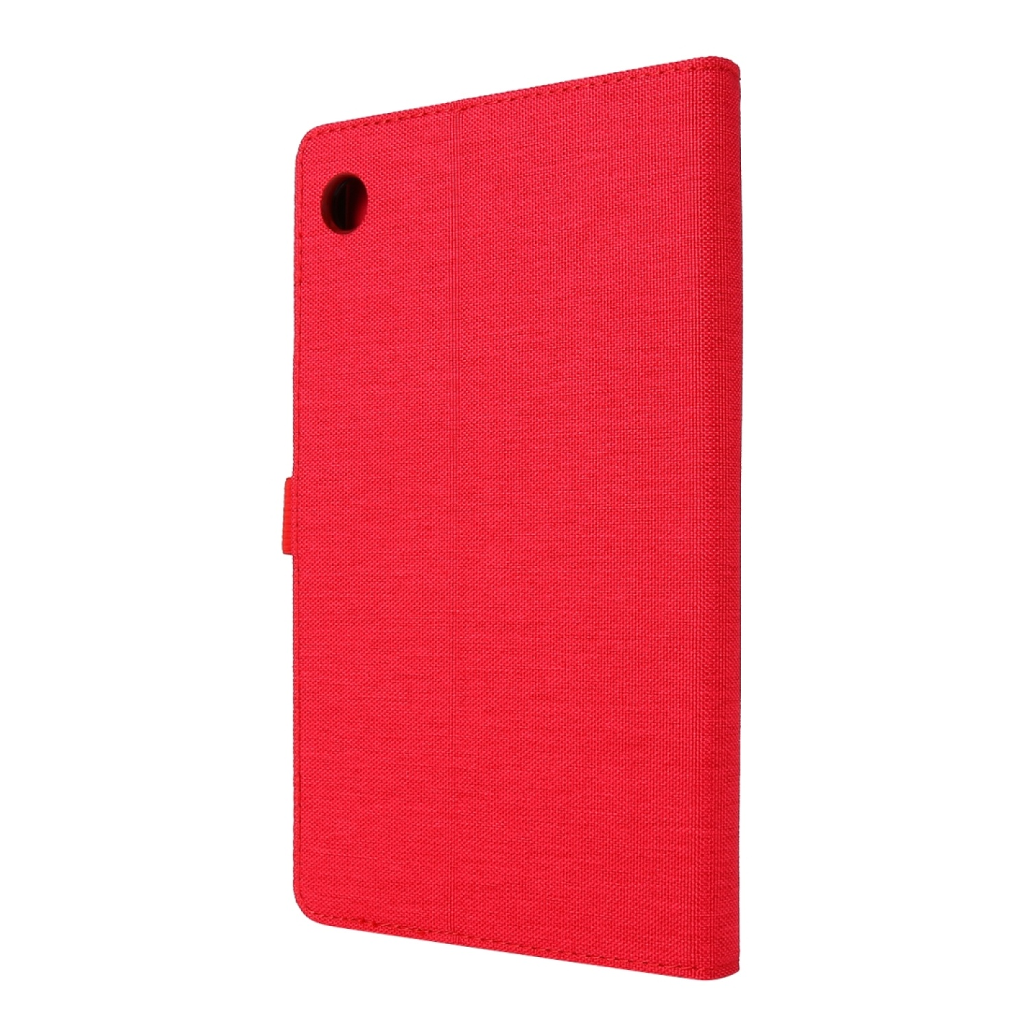 KÖNIG DESIGN Schutzhülle Tablethülle Bookcover Huawei für Rot Kunstleder