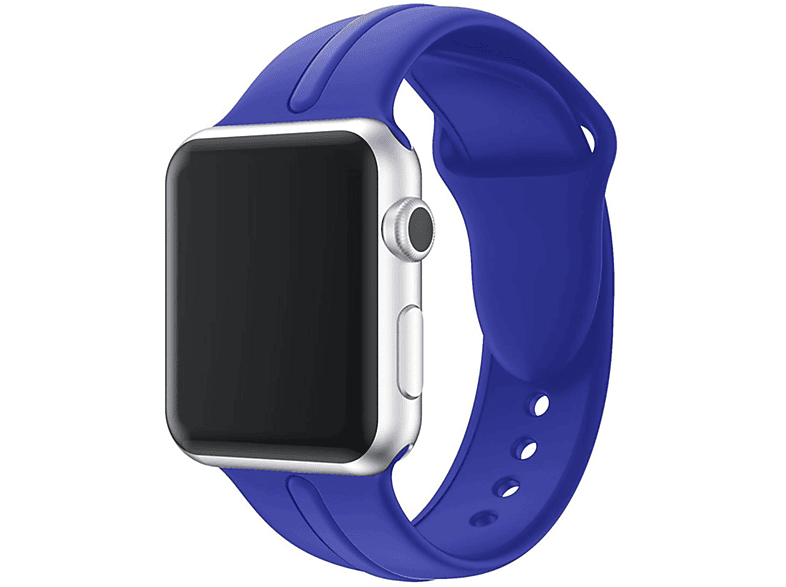 COVERKINGZ Sport Ersatzarmband, Royalblau Apple, Silikonarmband Watch 42/44/45/49mm, Ultra/8/7/6/SE/5/4/3/2/1