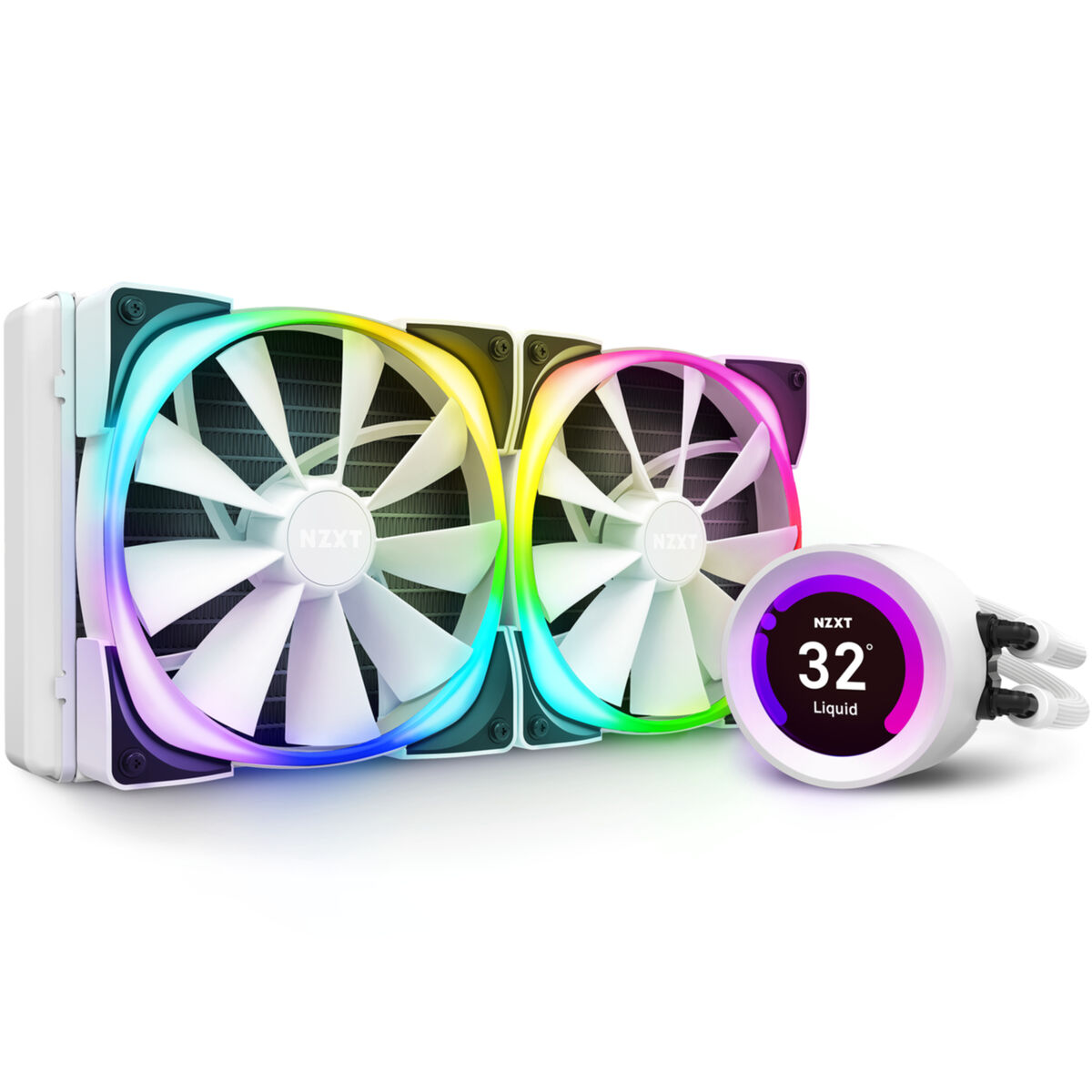 Refrigeración líquida para CPU - NZXT RL-KRZ63-RW