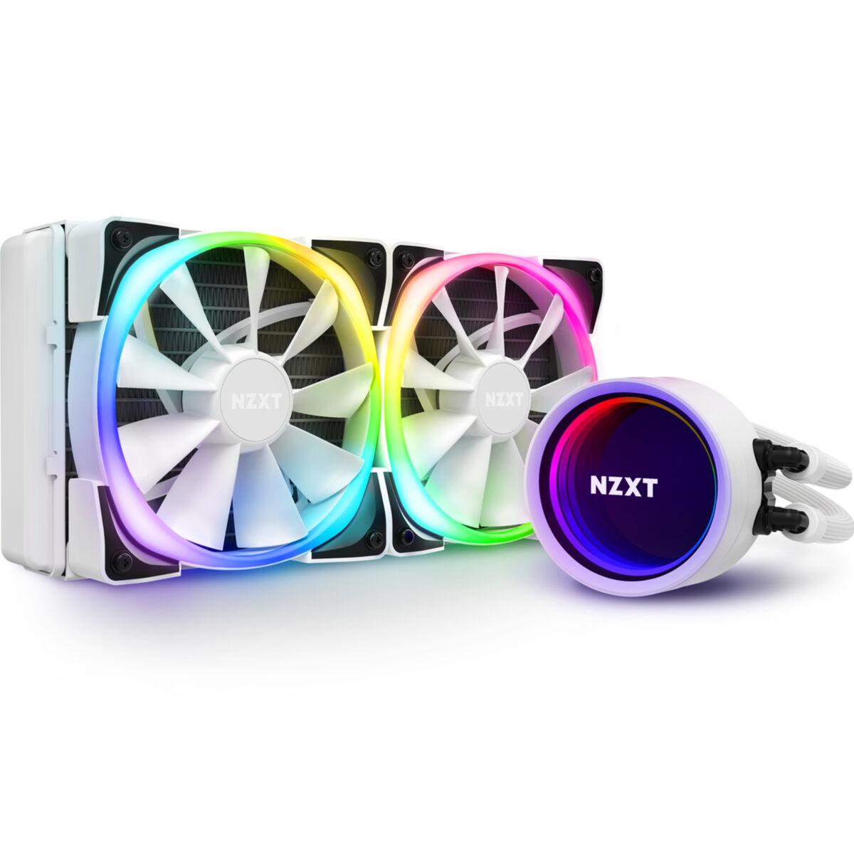 NZXT CPU X53 RGB Wasserkühler, Kraken weiß