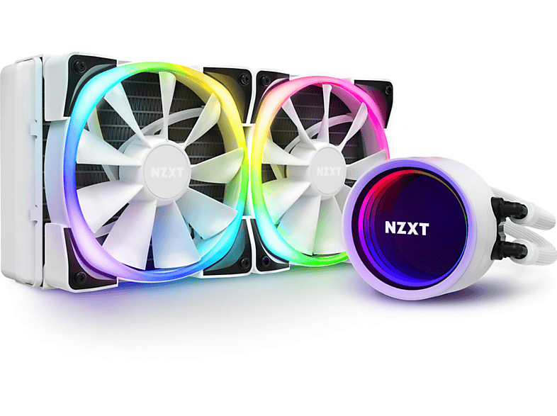 NZXT weiß RGB Kraken Wasserkühler, CPU X53
