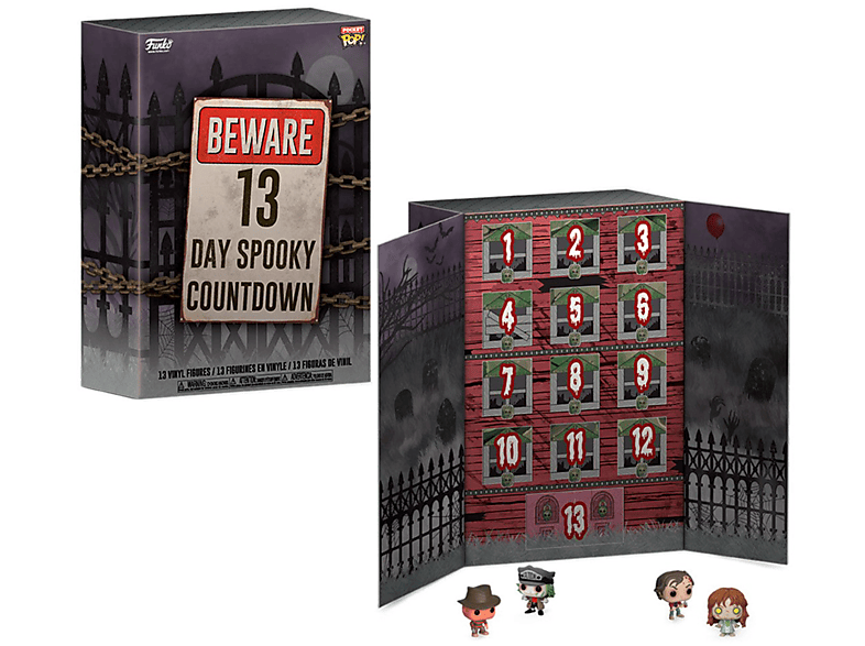 POP: Countdown Advent Pocket 13-Day Spooky Calendar: