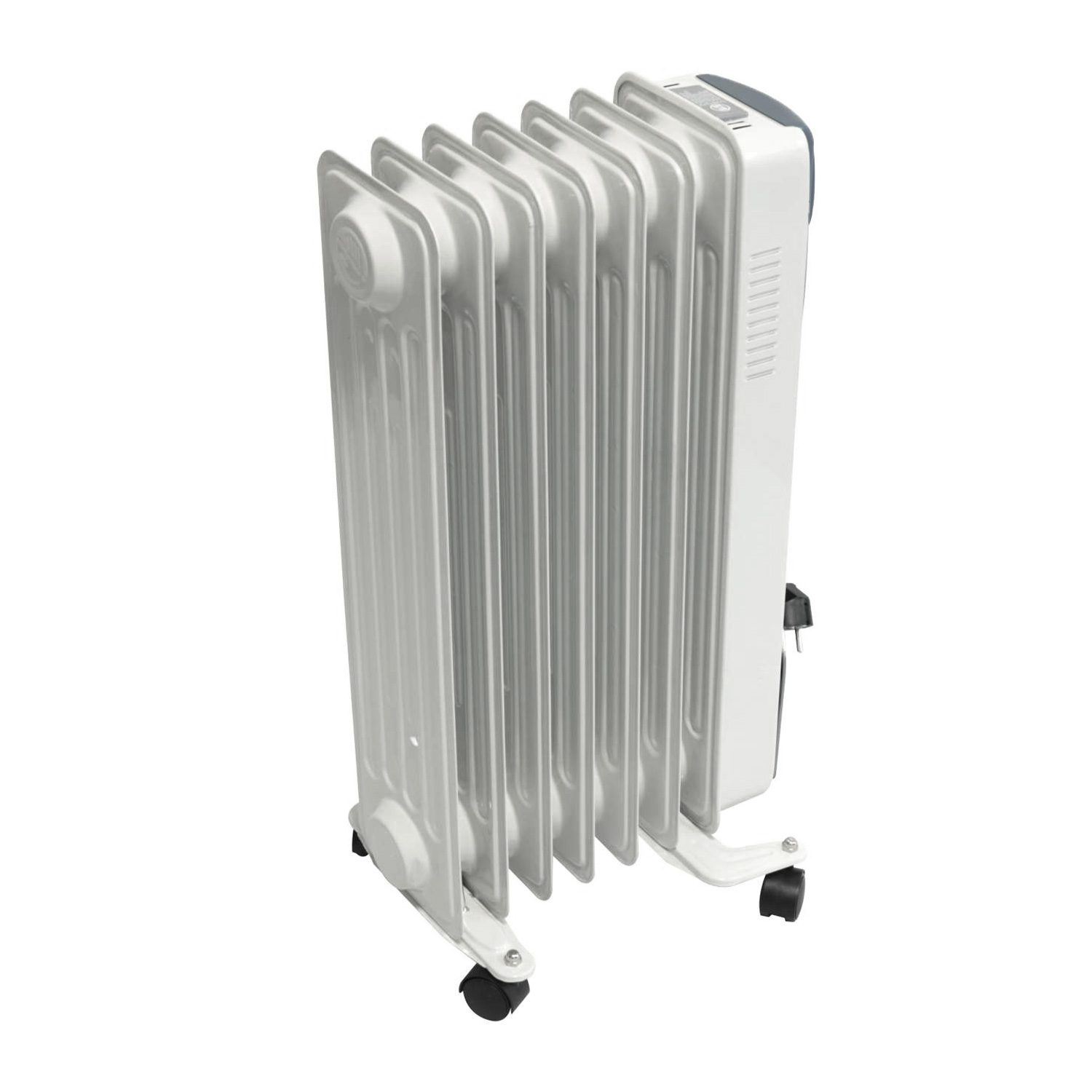 (1500 Ölradiator mit Elektro 7 Rippen Watt) Heizung SLABO Heizkörper Radiator