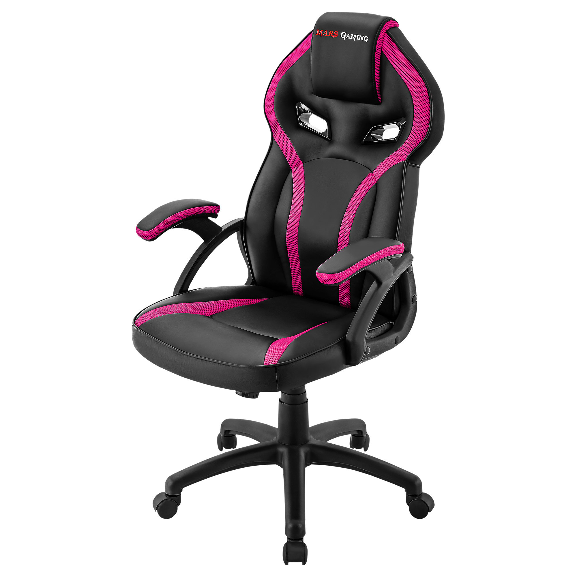 Silla Gaming - MGC118BPK MARS GAMING, Rosa