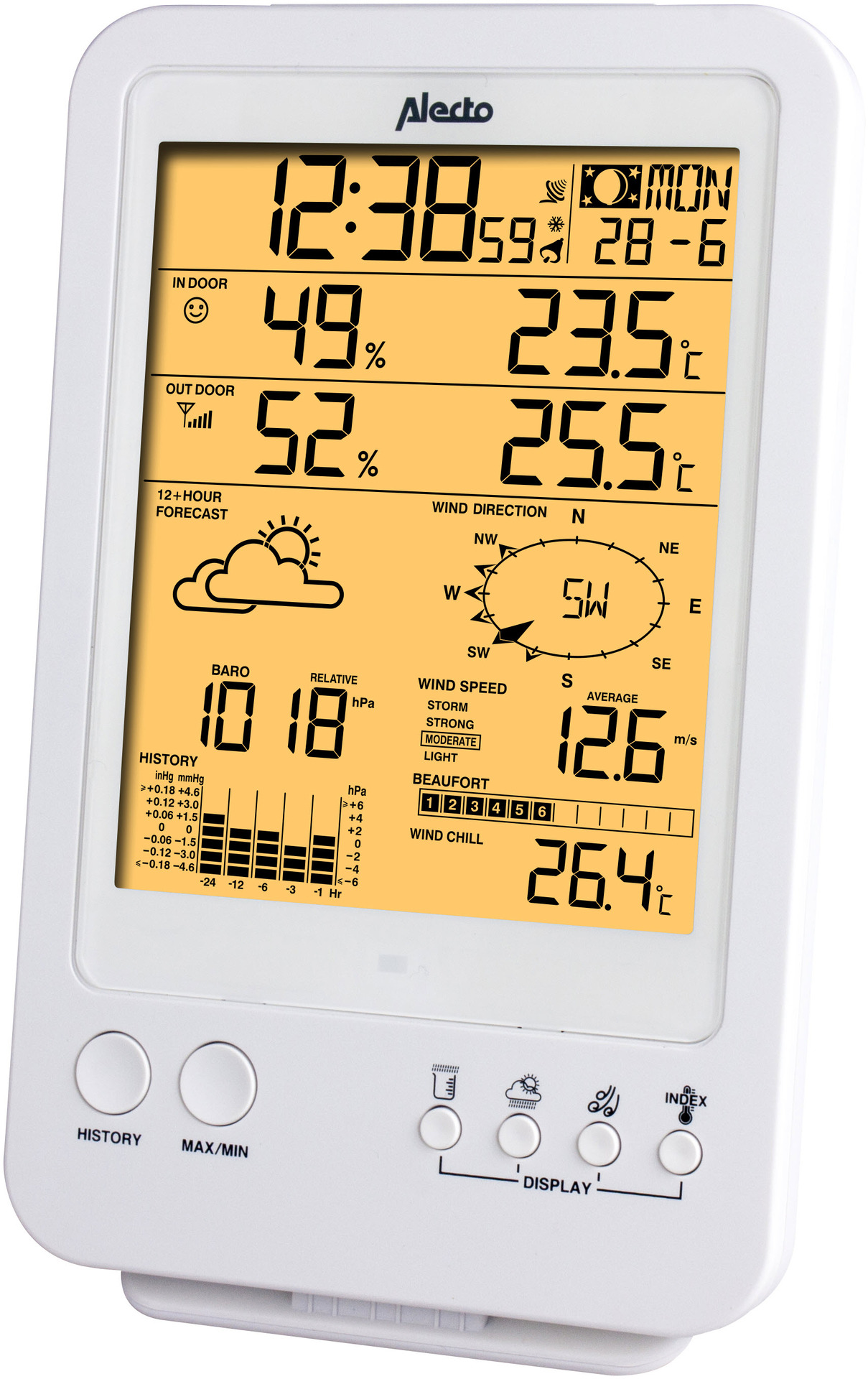 ALECTO WS-4800 Wetterstation