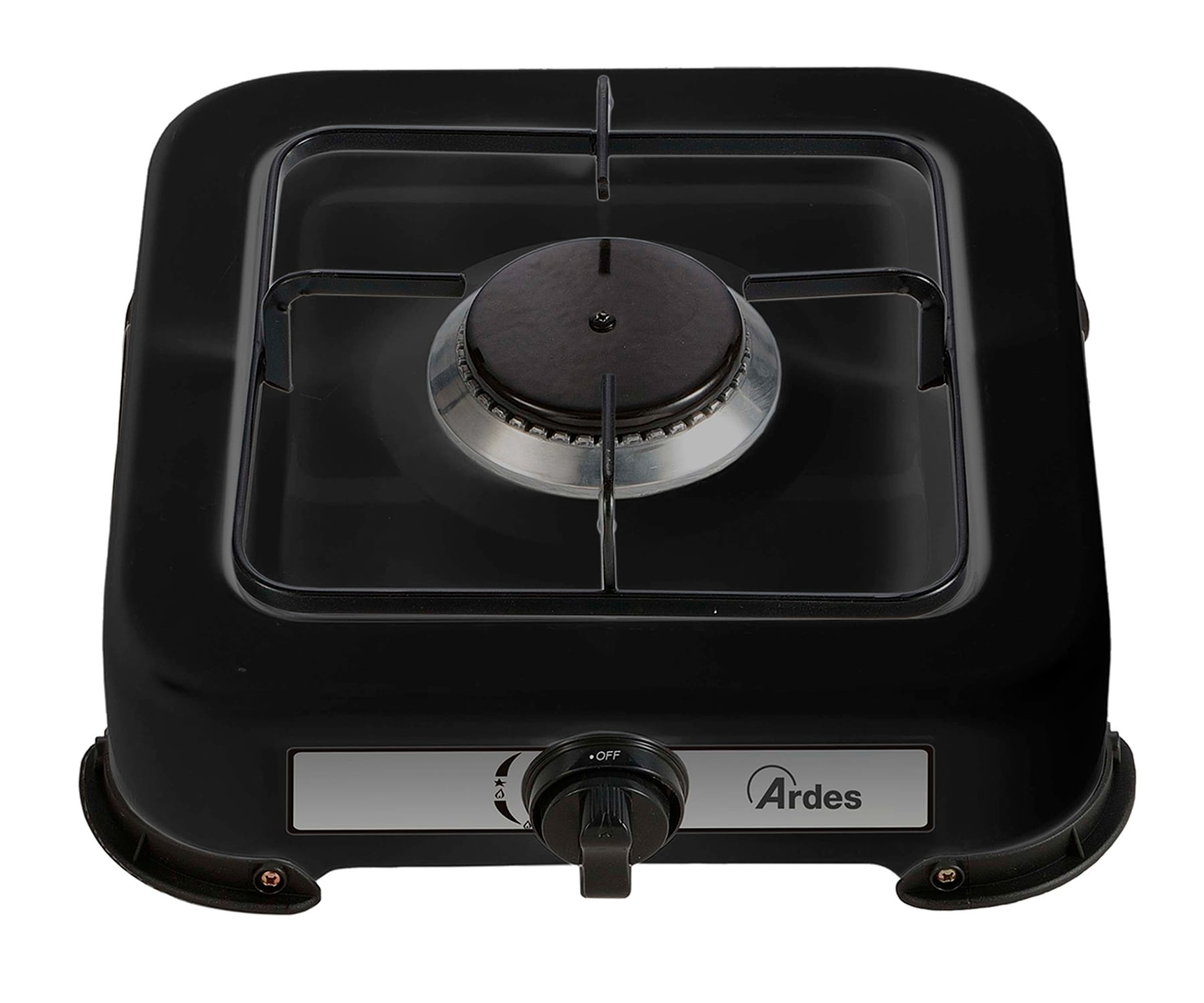 Hornillo - Ardes Hornillo de sobremesa de 1 fogón ARDES, 1100 W, Negro