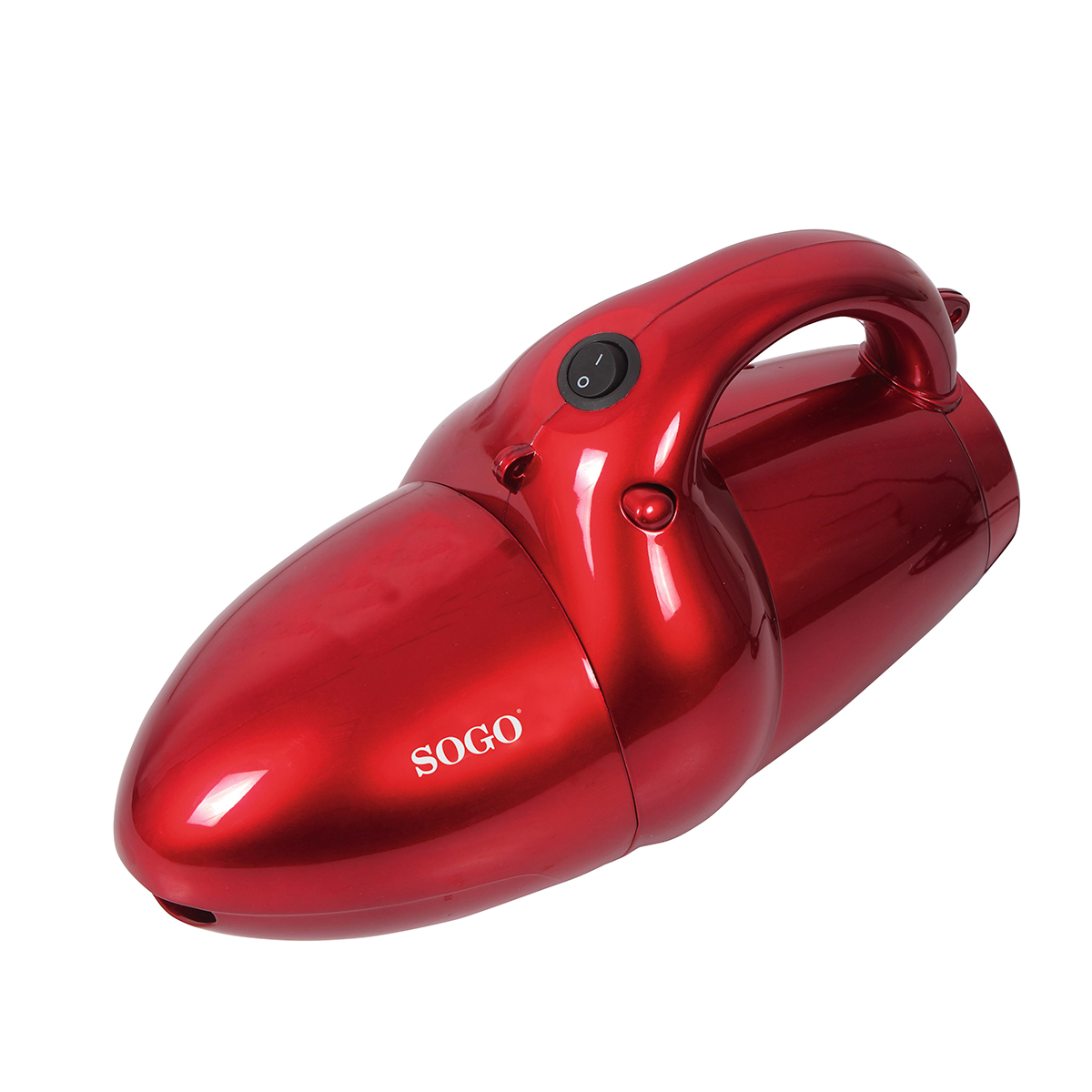 Aspirador de mano - ASP-SS-16006 SOGO, 800 W, 0,60 l, Rojo