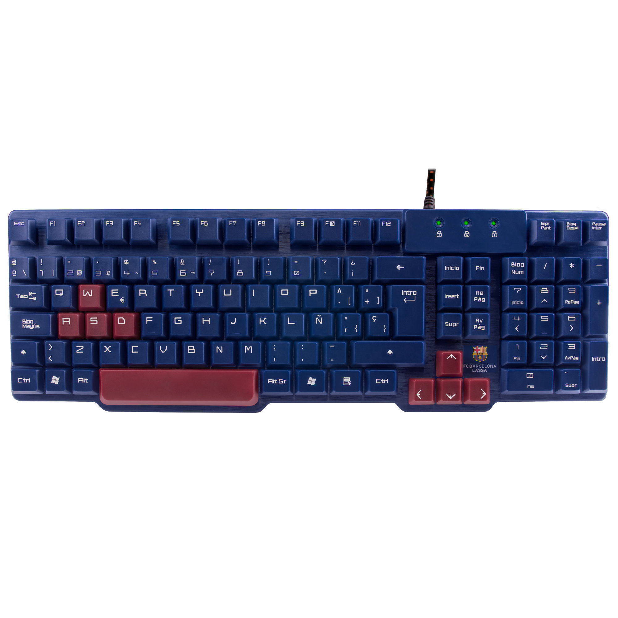 Teclado Gaming - MARS GAMING MKBC, No, Azul