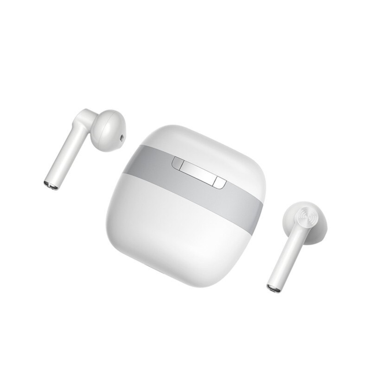 M2-TEC M35, In-ear Bluetooth Weiß Bluetooth Kopfhörer