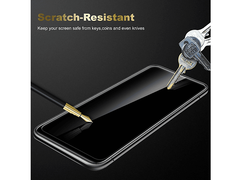 Pellicola In Vetro Temperato Cadorabo Per Xiaomi Mi 9T Pro – Trasparente, Durezza 9H, Compatibile 3D Touch - 3