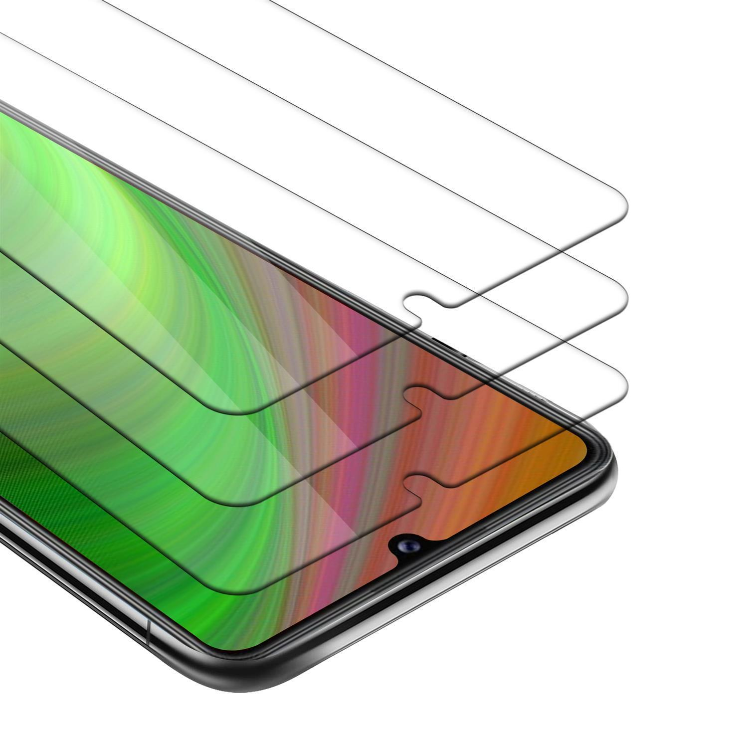 CADORABO 3x Schutzglas Glas 4G) Samsung Tempered Schutzfolie(für A42 Galaxy