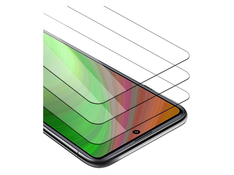 Cadorabo 3x Pellicola In Vetro Temperato Per Oppo A72 | Trasparente, 9H, Compatibile 3D Touch