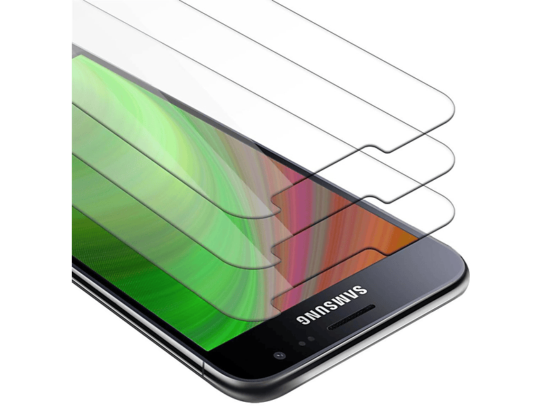 Galaxy 2016) Tempered Schutzglas J3 Schutzfolie(für Samsung CADORABO Glas 3x