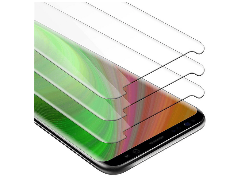 Cadorabo 3x Pellicola Protettiva compatibile con LG K50 in ELEVATA