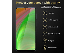 Película Protectora  - Protector de Pantalla de Vidrio Templado (Tempered Glass) CADORABO, Samsung, Galaxy M51, Vidrio templado