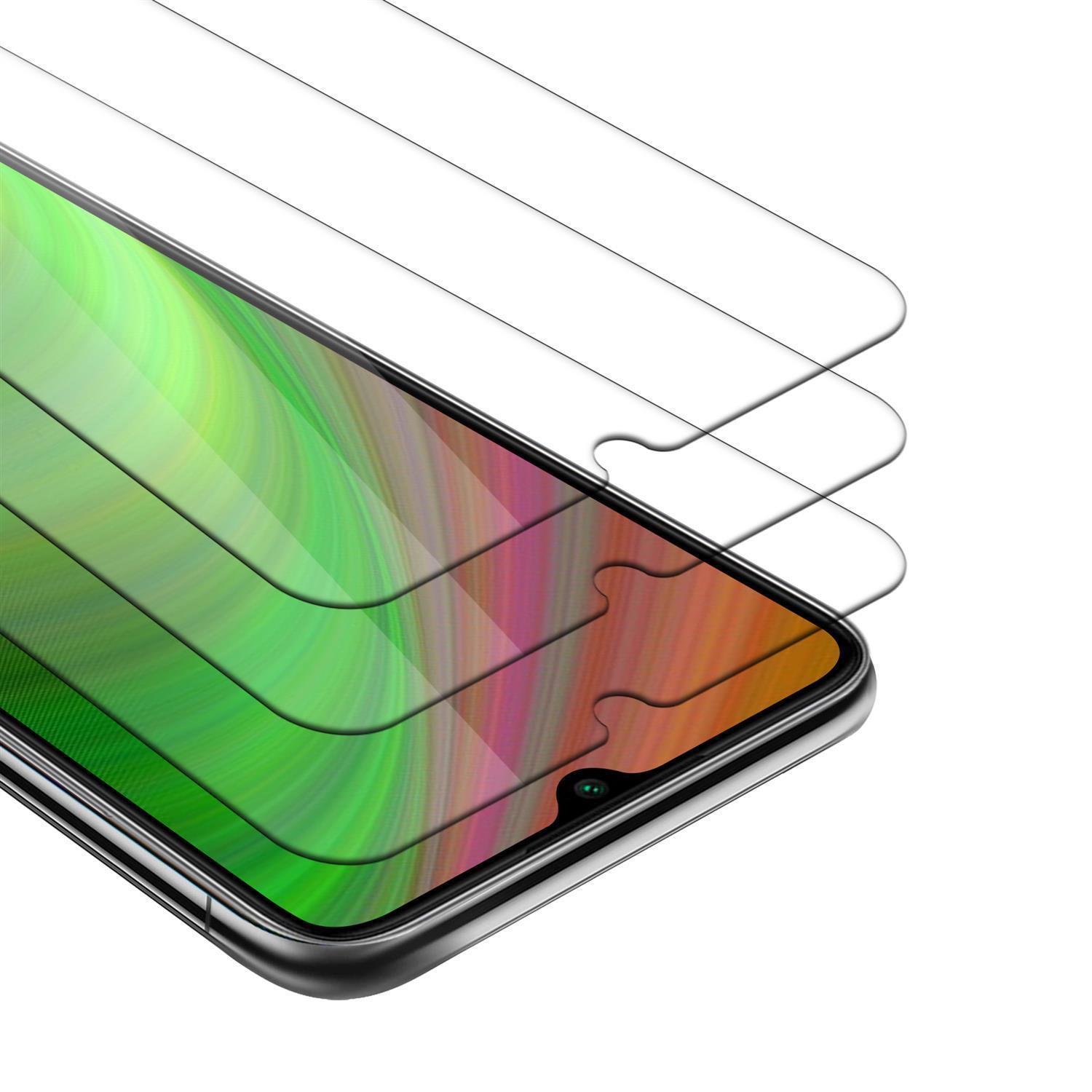 Schermo del telefono con protezioni schermo e testo sulla resistenza ai graffi.