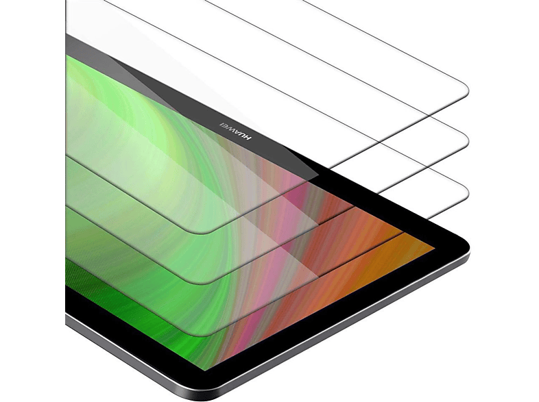 MediaPad Huawei CADORABO T3 Zoll)) (9.6 10 Schutzfolie(für Schutzglas 3x