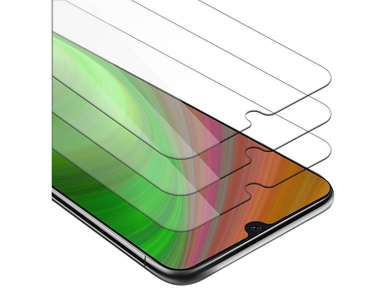A50s A50 / Galaxy Tempered Schutzglas 4G CADORABO Samsung Schutzfolie(für 3x Glas / A30s)
