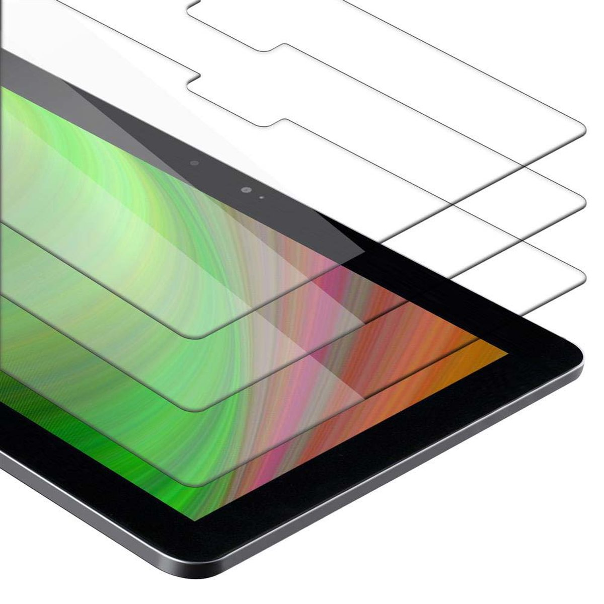 CADORABO Surface RT Surface 3x Microsoft 2) / Schutzglas Schutzfolie(für