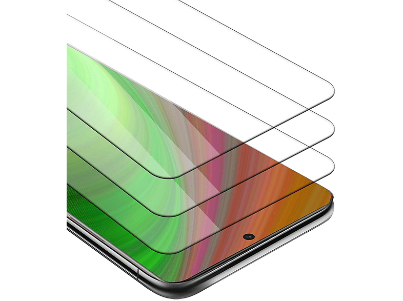 ULTRA) Samsung 3x Tempered S21 Schutzglas Glas Galaxy Schutzfolie(für CADORABO