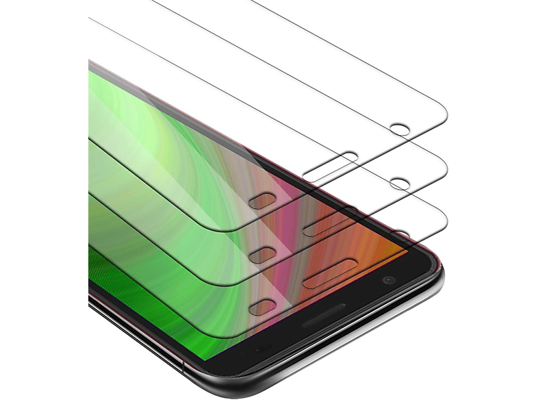 Cadorabo Vetro di protezione del display (3 Pezzo/i, Sony Xperia 10