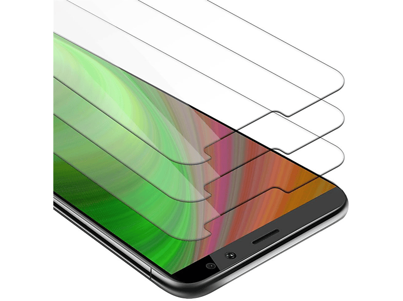 Schutzfolie(für CADORABO 2019) LITE Schutzglas 10 / SMART Huawei 3x P Glas Honor Tempered
