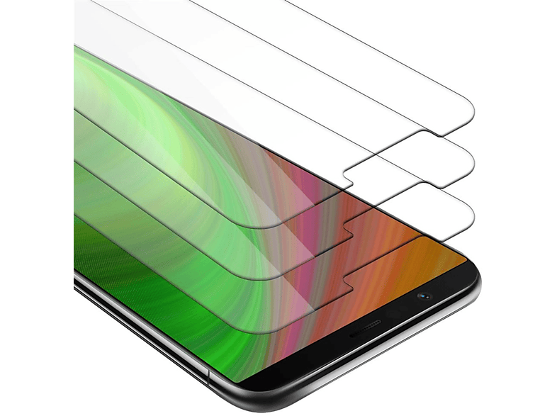 Glas 3x OnePlus Tempered 5T) Schutzfolie(für Schutzglas CADORABO