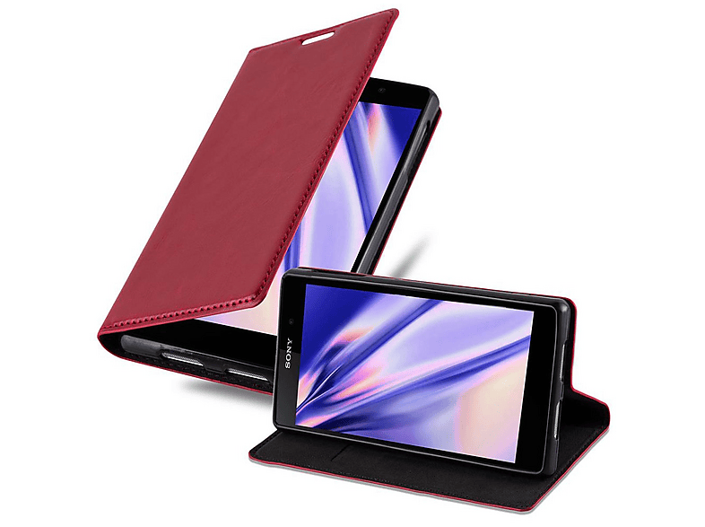 CADORABO Custodia Compatibile Con Sony Xperia 1 Iii In Rosso Mela