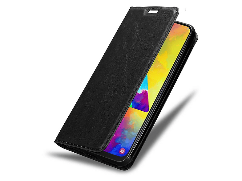 Cadorabo Custodia Nokia Lumia 550 con Clip Cintura e Moschettone Nero