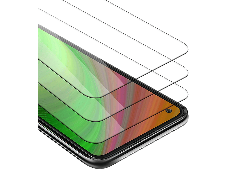 CADORABO Schutzfolie(für 8.3) 3x Nokia Glas Schutzglas Tempered