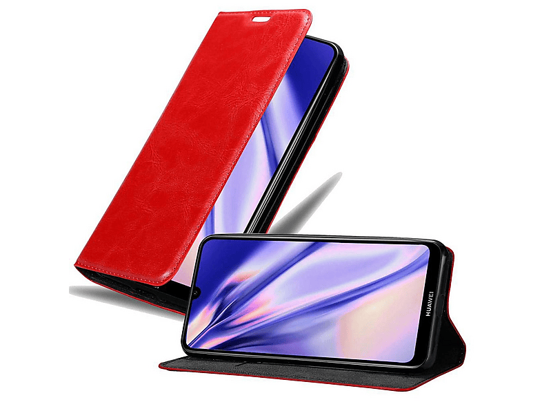 Funda - CADORABO Funda magnética invisible, Compatible con Huawei Y6