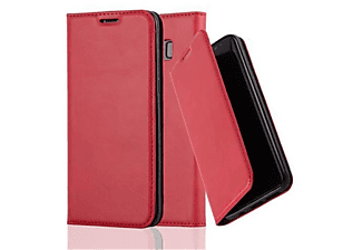 carcasa de móvil Funda libro para Móvil - Carcasa protección resistente de estilo libro;CADORABO, Samsung, Galaxy S8, rojo manzana