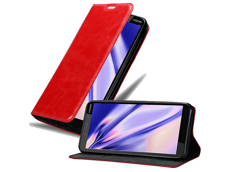 CADORABO Cover Con Chiusura Magnetica, Funzione Stand E Tasca Per Le Carte Custodia Per Cellulare Per Galaxy Xcover 3 Bruno Cafe 76973833
