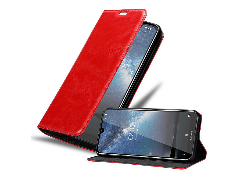 Cadorabo Custodia A Libro Per Nokia 3.4 Grigio Chiaro/Marrone - Portafoglio Con Vani Carte, Chiusura Magnetica E Funzione Stand - 3