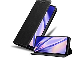carcasa de móvil  - Funda libro para Móvil - Carcasa protección resistente de estilo libro CADORABO, Samsung, Galaxy M11, negro antracita