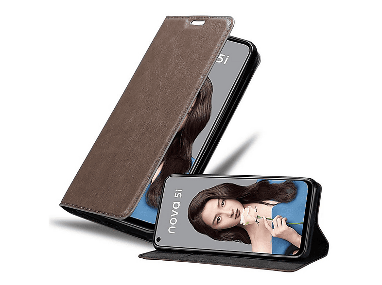 Cadorabo Custodia A Libro Per Nokia C21 - Cover Con Chiusura Magnetica, Porta Carte E Funzione Stand, Colore Bruno Café - 5