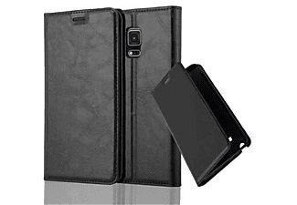 carcasa de móvil Funda libro para Móvil - Carcasa protección resistente de estilo libro;CADORABO, Samsung, Galaxy NOTE EDGE, negro antracita
