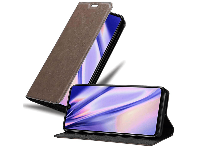 Custodia in vera pelle Slim-Edition, compatibile con Huawei P30