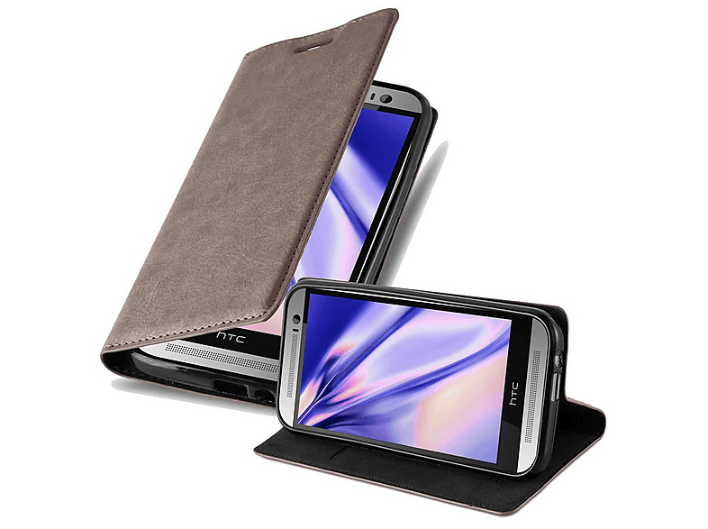 Cadorabo Custodia Libro Portafoglio Per HTC Desire 20 Pro – Pelle Finta Stile BRUNO CAFÉ, Con Chiusura Magnetica, Slot Carte E Funzione Stand