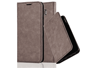 carcasa de móvil Funda libro para Móvil - Carcasa protección resistente de estilo libro;CADORABO, Samsung, Galaxy S8, 80 café