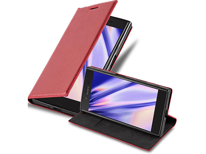Custodia a Libro Sony Xperia M5 Grigio Cadorabo - Pratica e Sicura