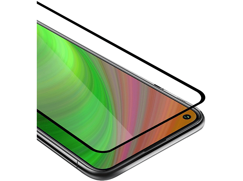 CADORABO Schutzglas voll kelebend Schutzfolie(für Motorola ONE ACTION)