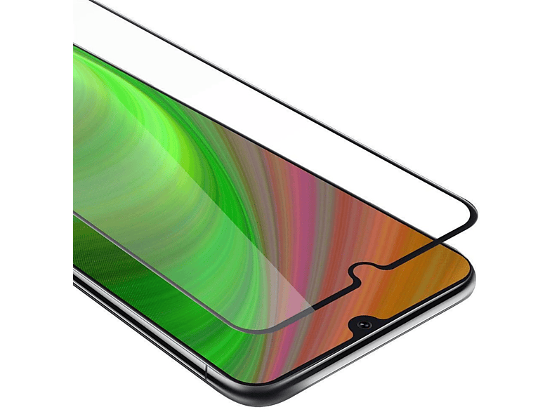 CADORABO Schutzglas voll kelebend A50s Galaxy A50 / / Samsung 4G A30s) Schutzfolie(für