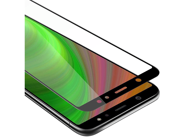CADORABO Schutzglas 2018) kelebend Schutzfolie(für Samsung A6 voll Galaxy