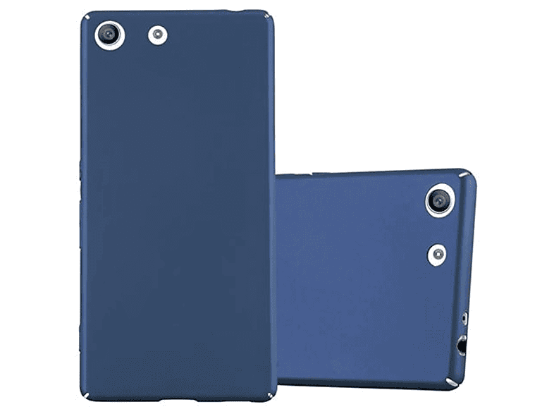 Xperia Metall Matt Style, M5, Case METALL im CADORABO Backcover, Hard Hülle Sony, BLAU