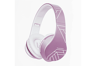 POWERLOCUS P2, Over-ear Bluetooth-Kopfhörer Bluetooth Purple