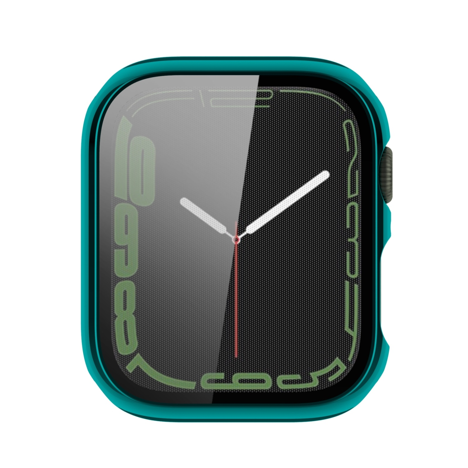 KÖNIG DESIGN Schutzcase, Series 7 Smaragdgrün Watch Displayschutz, Apple, 45mm