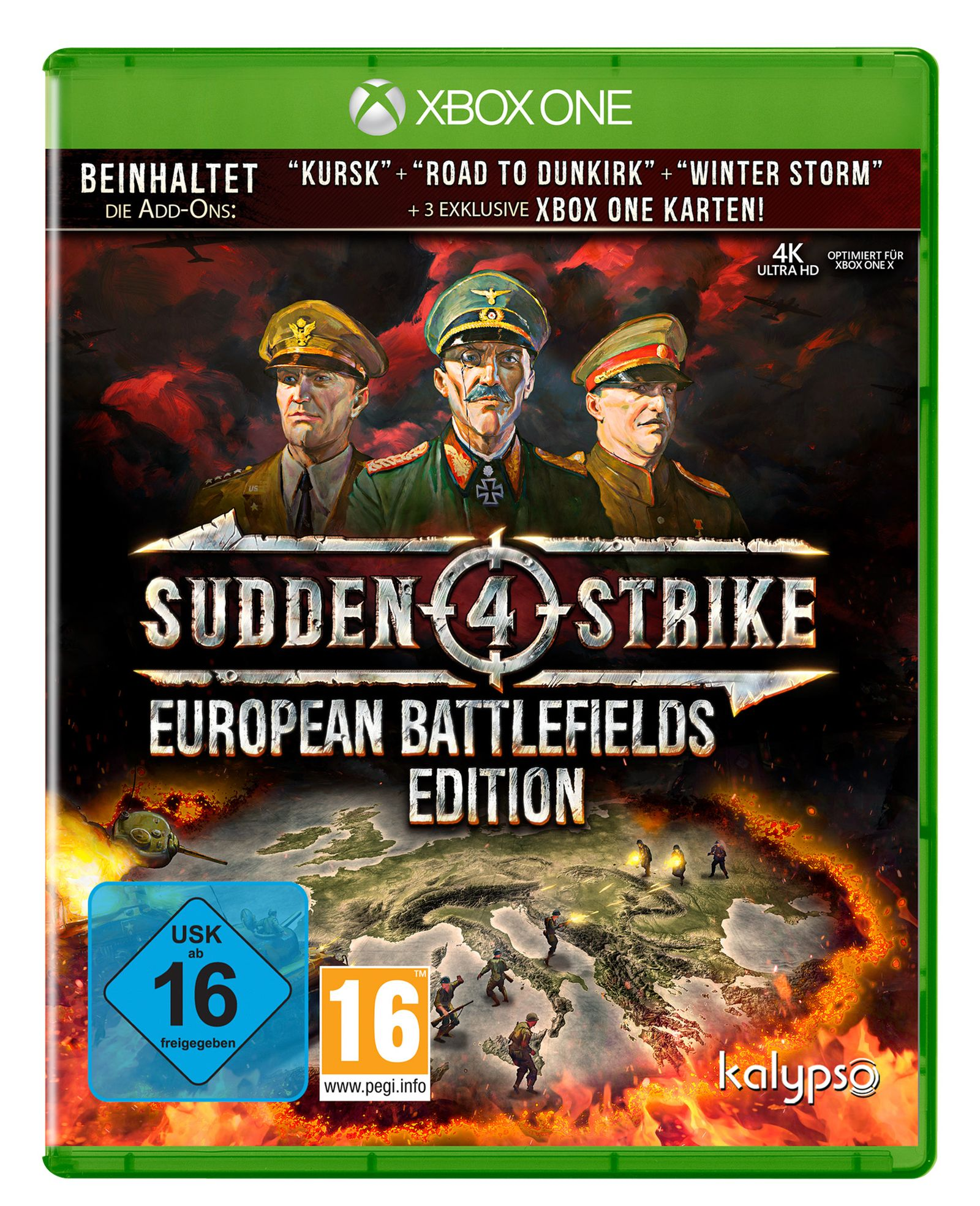 Sudden Strike One] [Xbox 4 - Edition European Battlefields